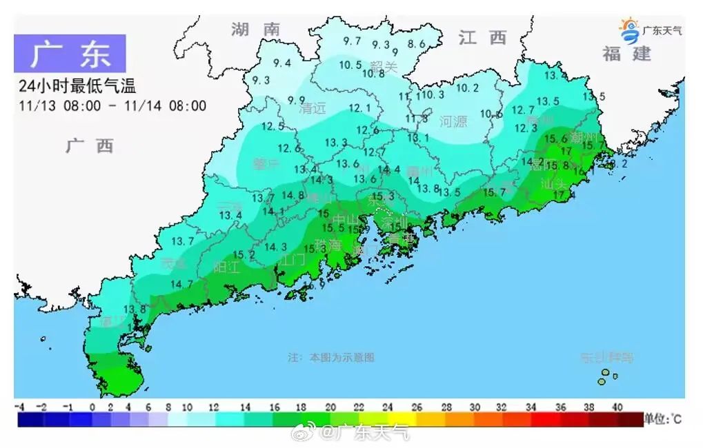 寒冷黄色预警！还要更冷!  东莞气温跌至...