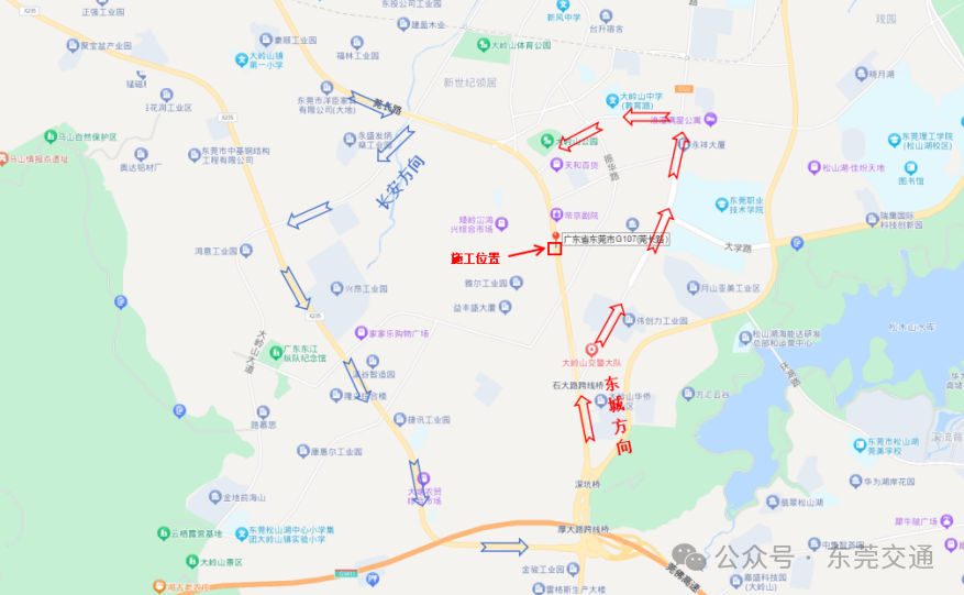 封闭施工！东莞人常走的这些路段要绕行！