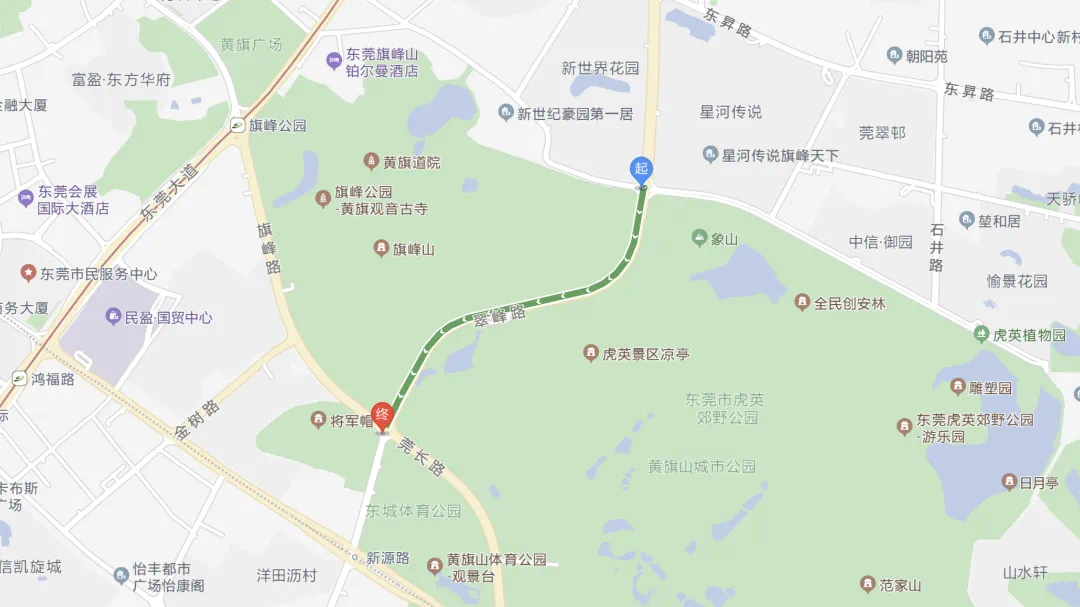 前往黄旗山注意！东莞交警发布最新提醒！