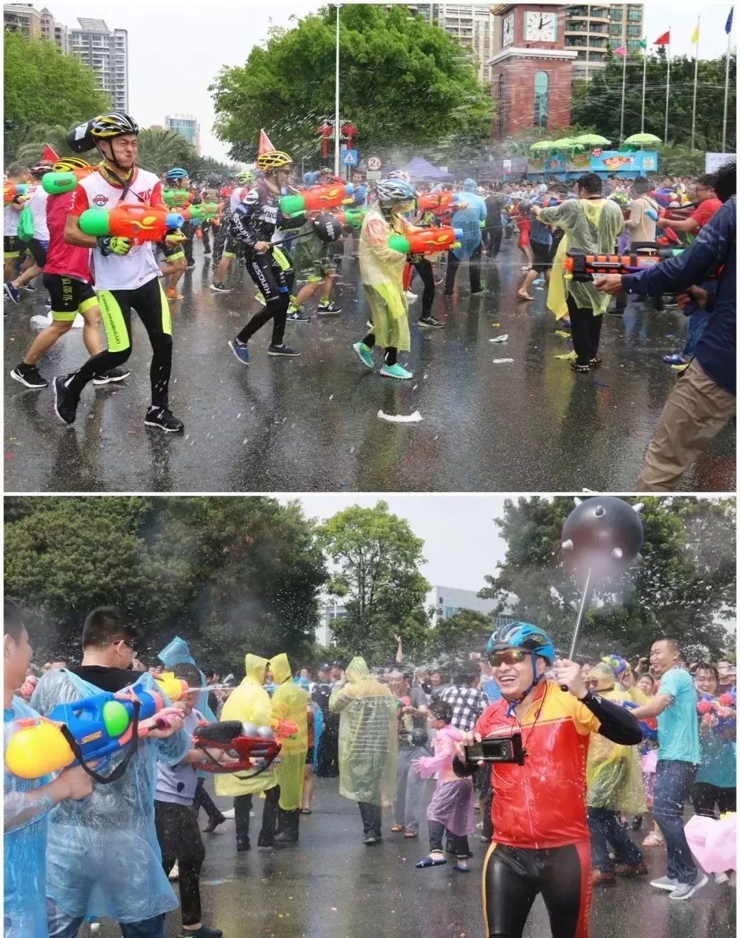 再过几天，过万东莞人涌上街头，只求湿身!