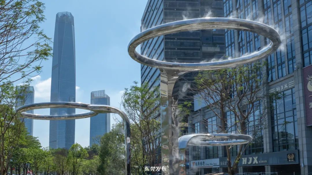 走起！东莞鸿福路，新增一座街心公园！