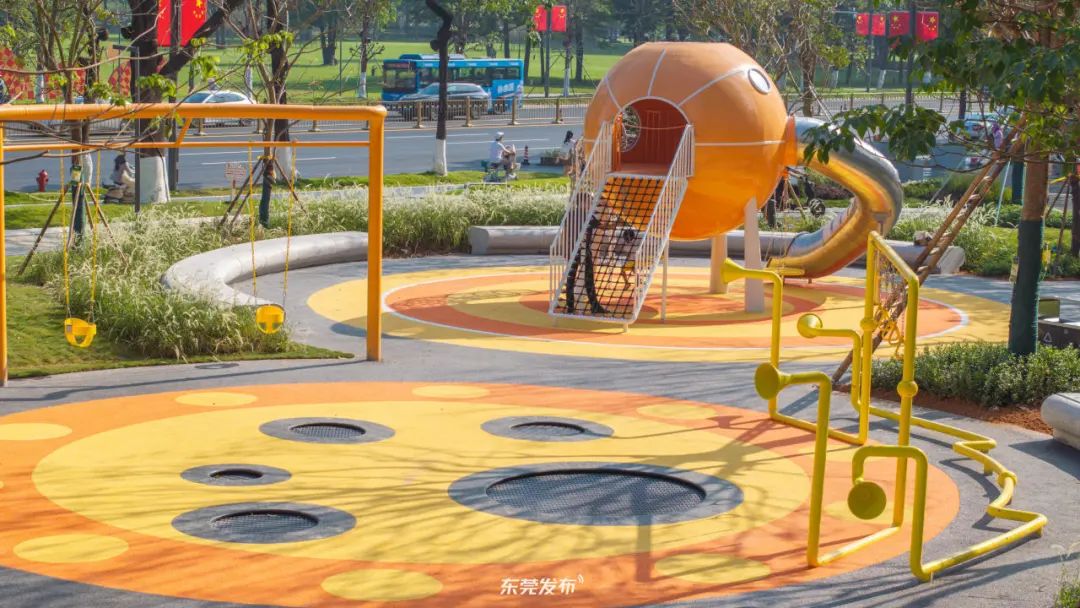 走起！东莞鸿福路，新增一座街心公园！