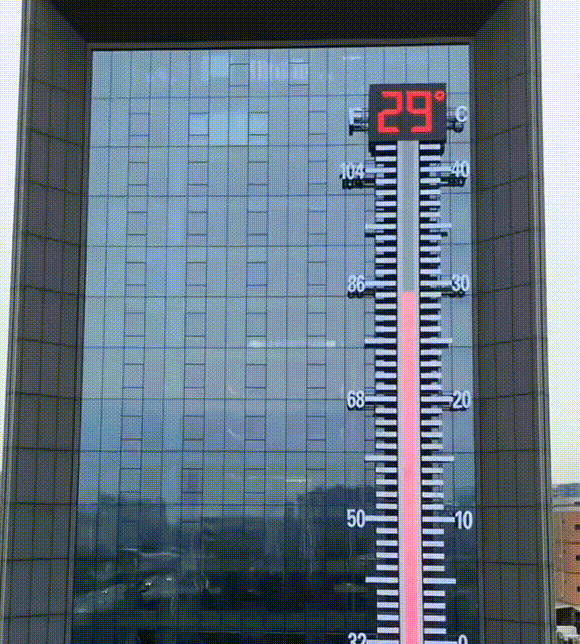 东莞温度计大楼火了！网友：这不比所谓的大师设计的好多了！