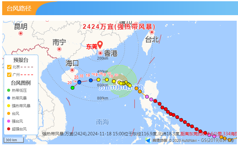 冷空气来袭！台风+雨雨雨！东莞本周最冷一天在......