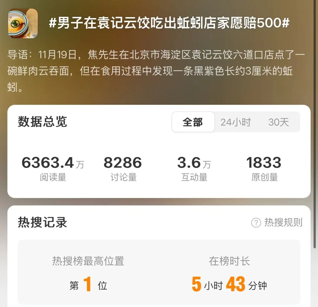 太恶心！袁记云饺出事了？！ 评论区炸锅